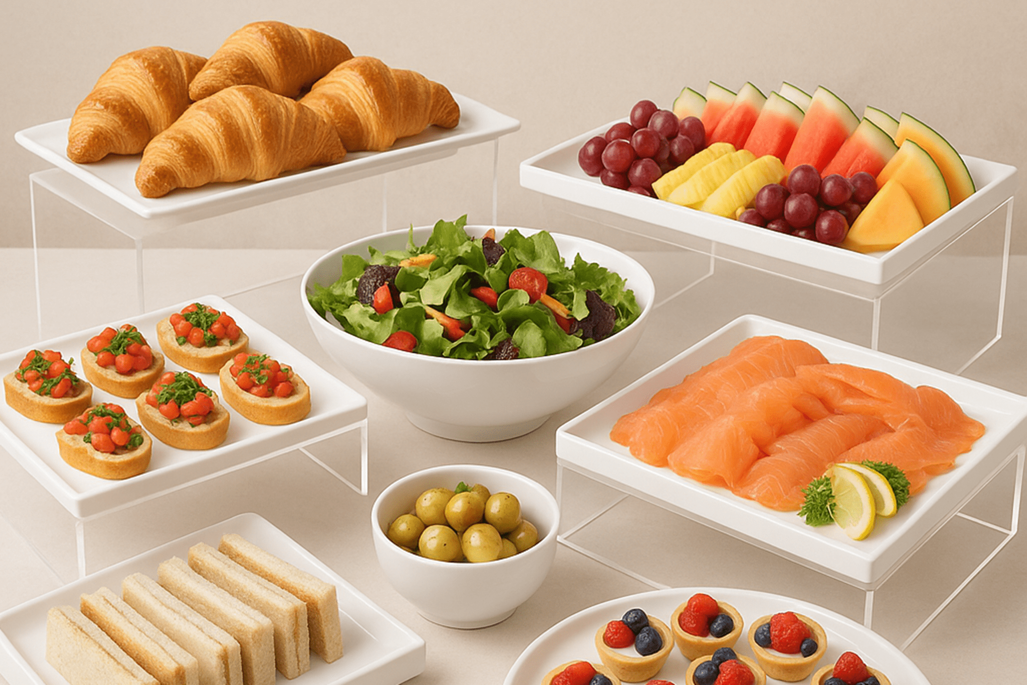 The Art of the Display Buffet: How to Elevate Every Event with Plinths New York - Plinths New York