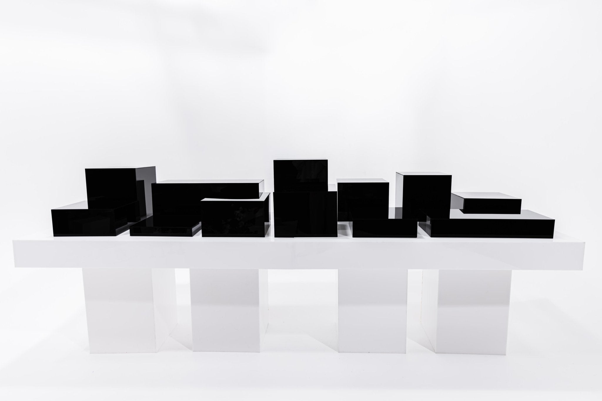Grand Black Collection - 12 Piece Set - Plinths New York