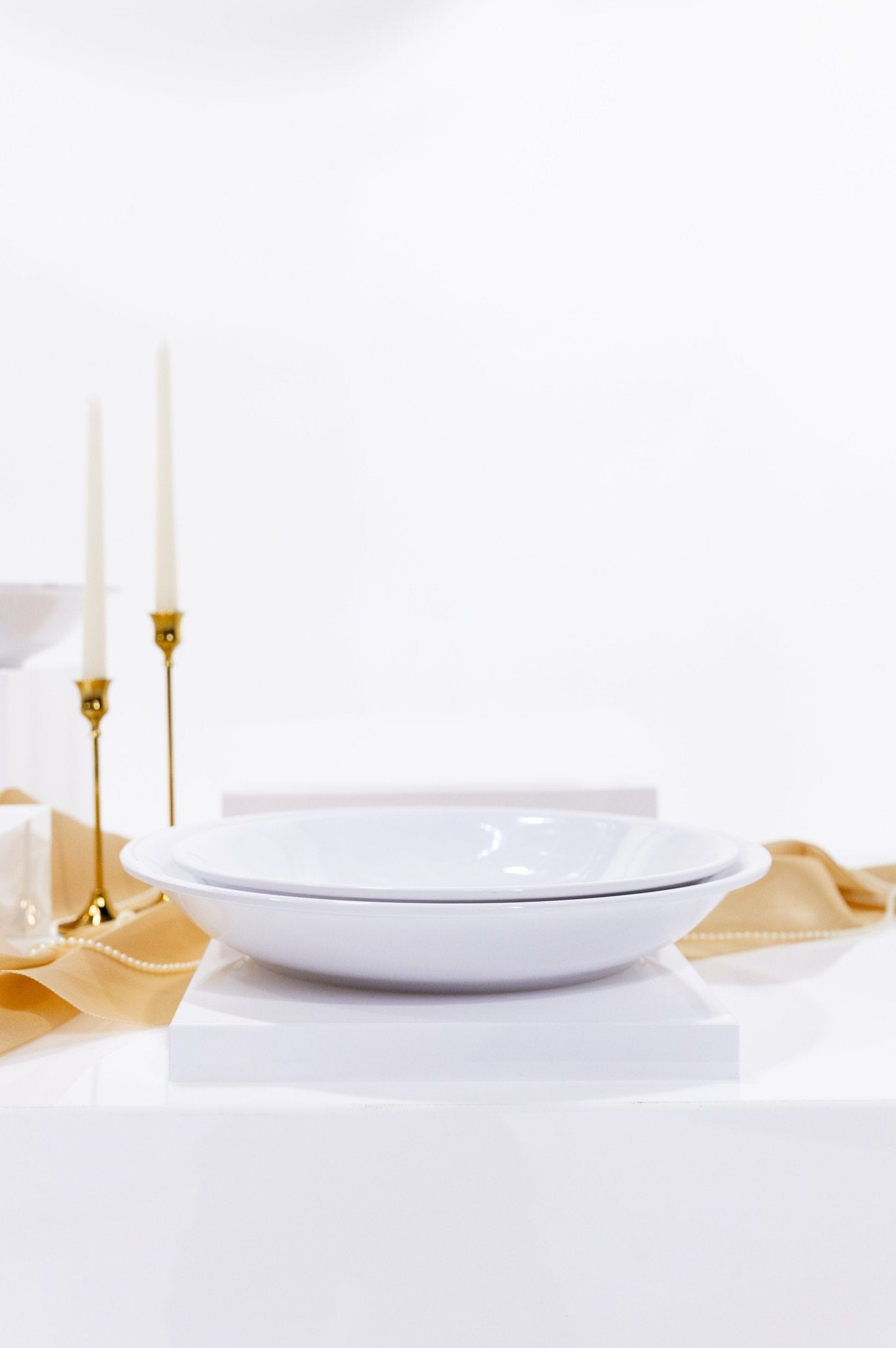 Rounded Duo Dishes - 2 Piece Set - Plinths New York