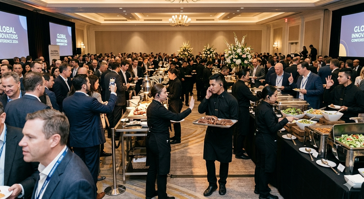 Corporate Gala Display Setup: Polished Presentation for Black-Tie Events