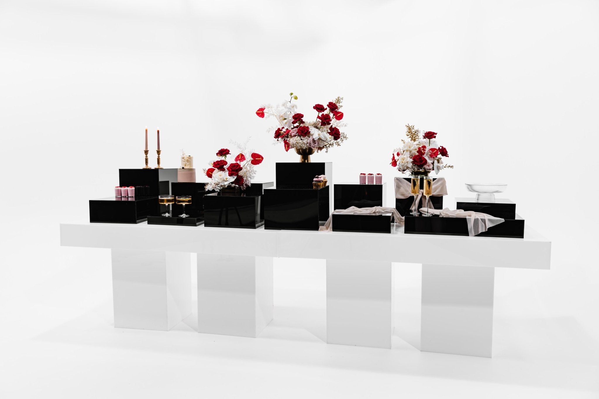 Grand Black Collection - 12 Piece Set - Plinths New York