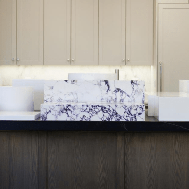 Graze Grid Duo - Viola - Plinths New York